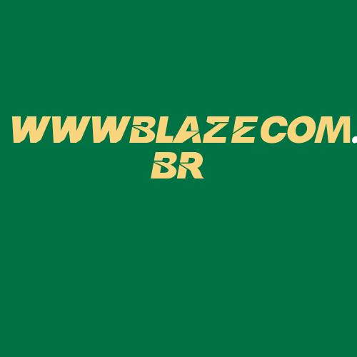 Logo da WWWBLAZECOM.BR